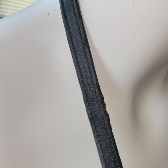 Coach Black Embossed Signature Leather Crossbody - Picture 11 of 11